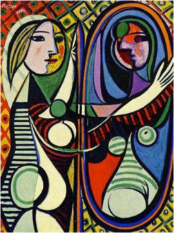 Picasso_1932_Meisje voor de spiegel